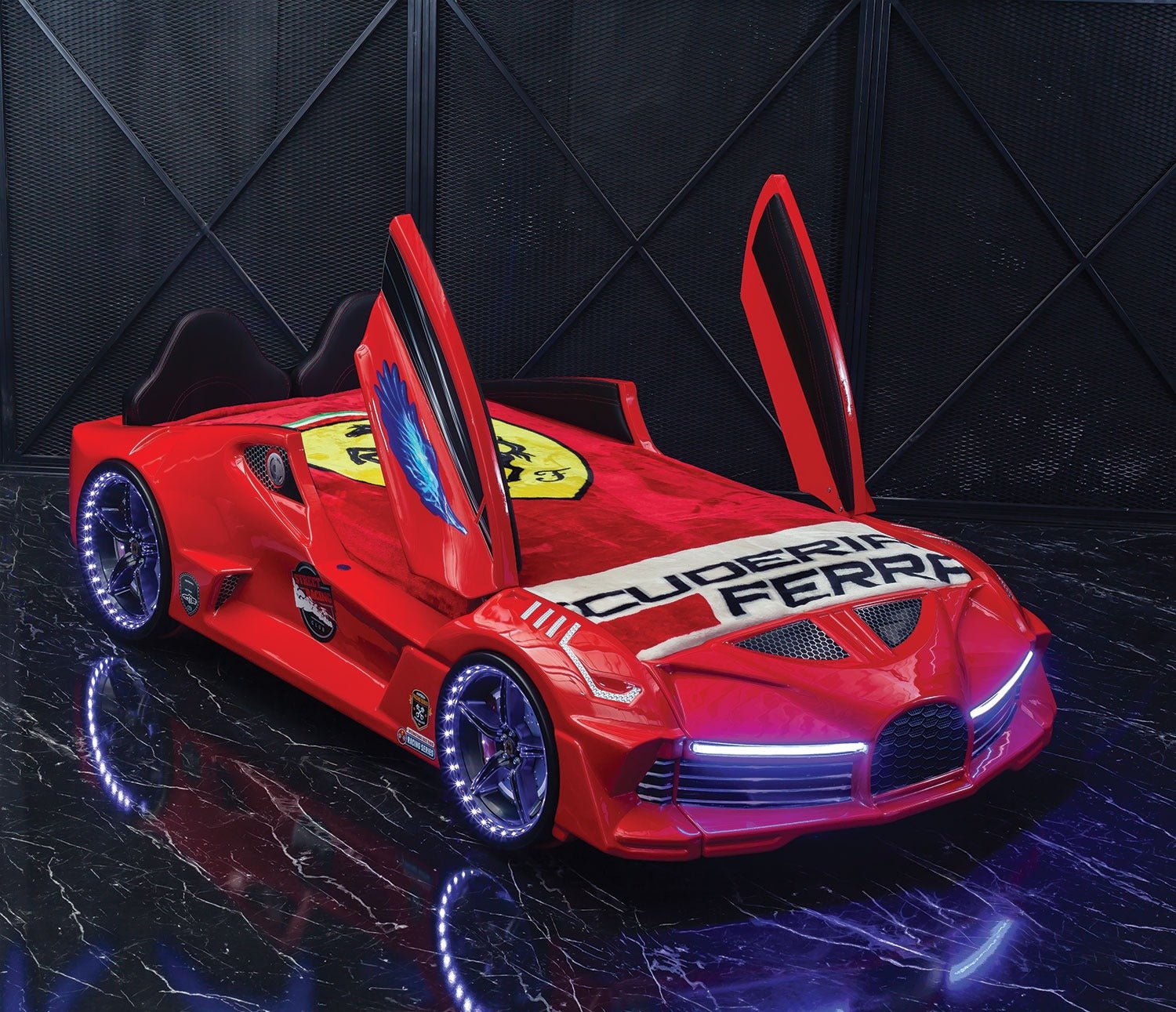 Red Race Car - Majestic Beds