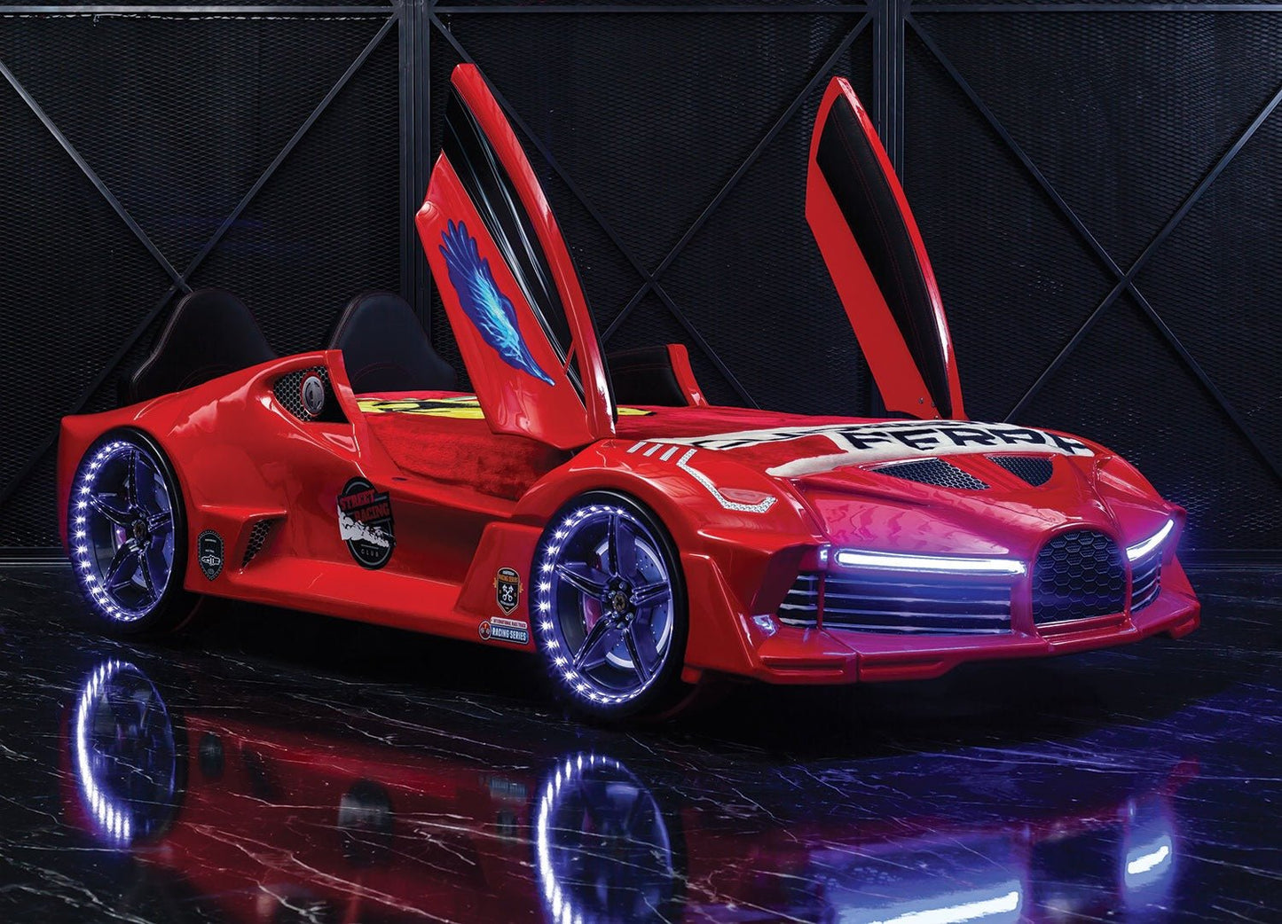 Red Race Car - Majestic Beds