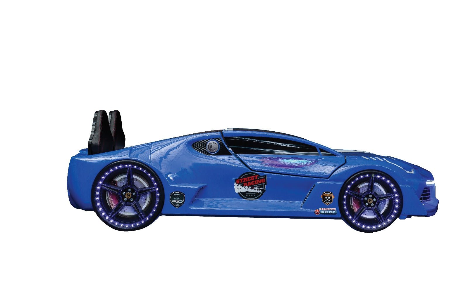 Blue Race Car - Majestic Beds