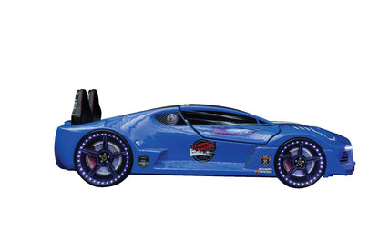 Blue Race Car - Majestic Beds